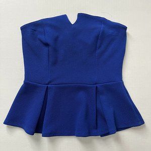 Soprano Peplum Tube Top, Medium